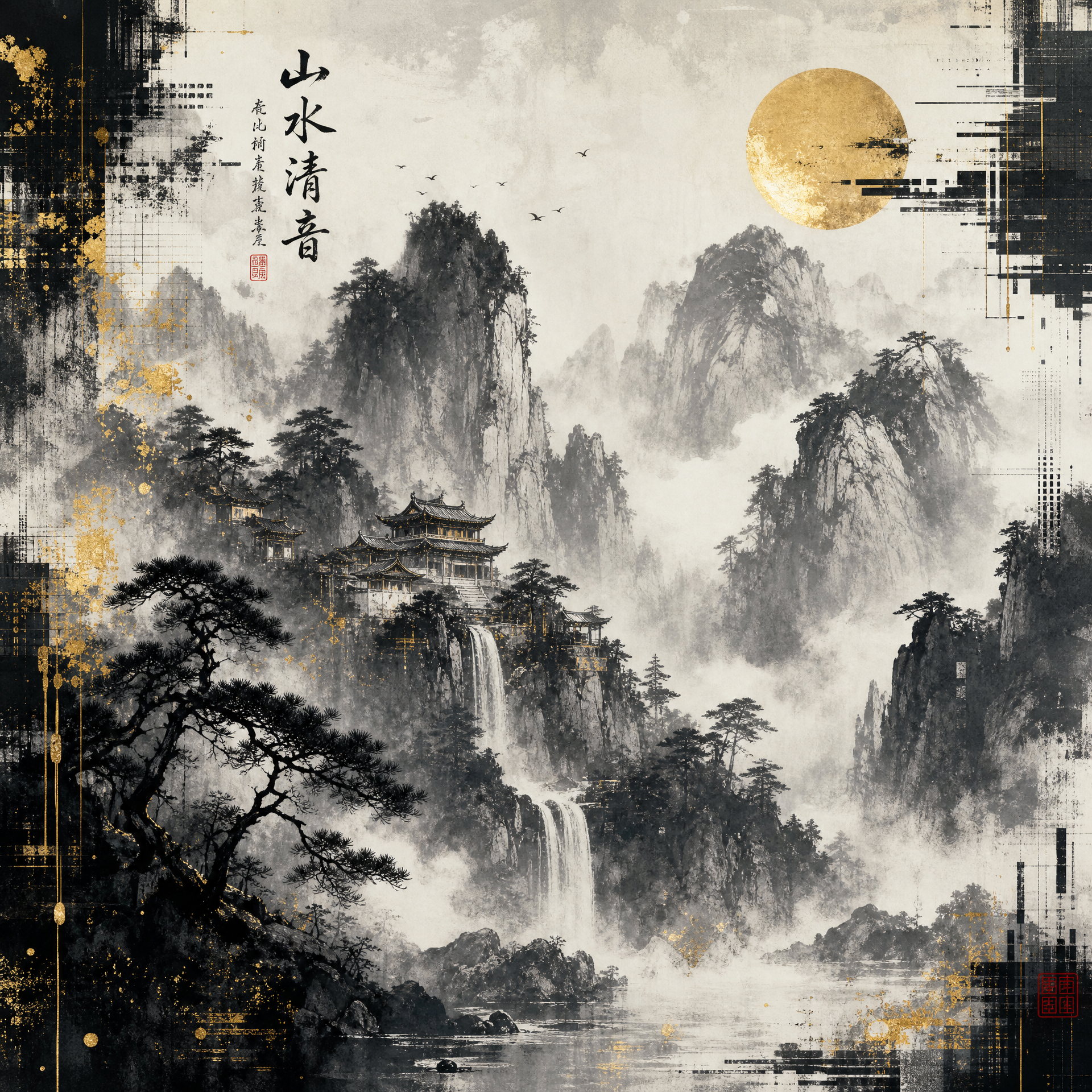 每日大赛AI作品专题精选东方美学系列